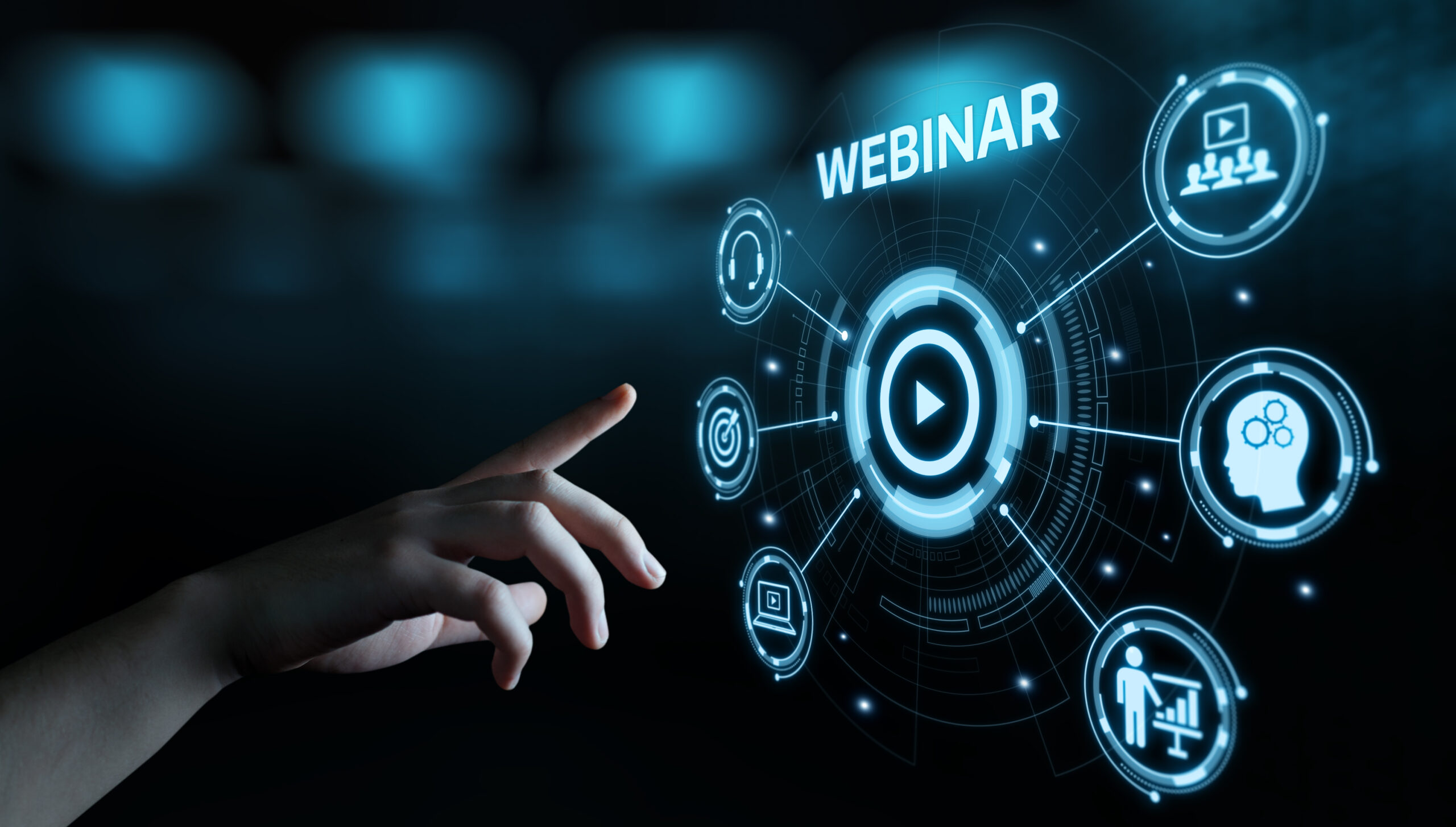 Webinar E learning Training Business Internet Technology Concept